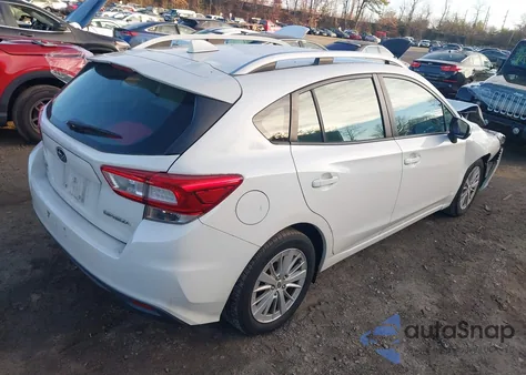 2018 Subaru Impreza 2.0I Premium z USA, uszkodzony, nr VIN 4S3GTAB66J3729195